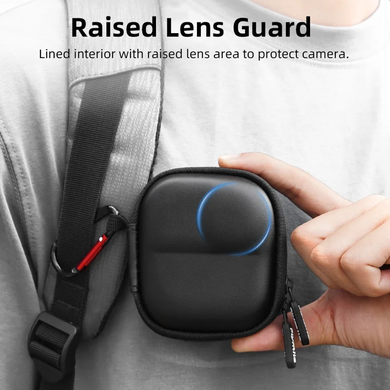 FLYMILE For DJI Osmo Nano Camera Case Shockproof Hard Shell Water-Resistant Portable Storage Bag