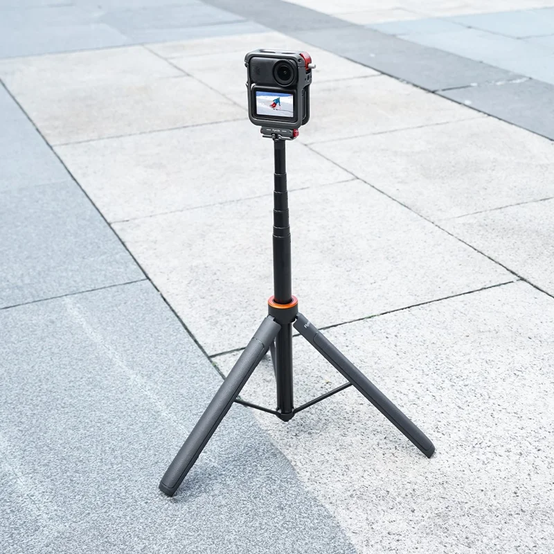 FLYMILE Für DJI Osmo Nano Metall-Käfig Dual-Locking Silikon-Schutzrahmen Magnetischer Schnellverschluss