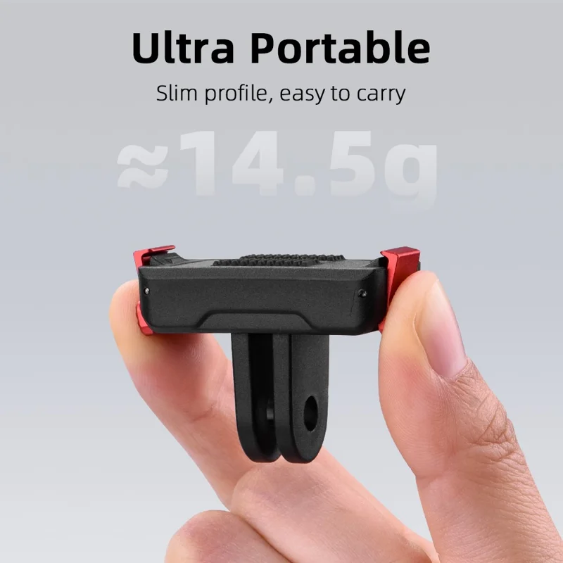 FLYMILE For DJI Osmo Nano Camera Quick Release Magnetic Base Dual Lock System Shock Absorption