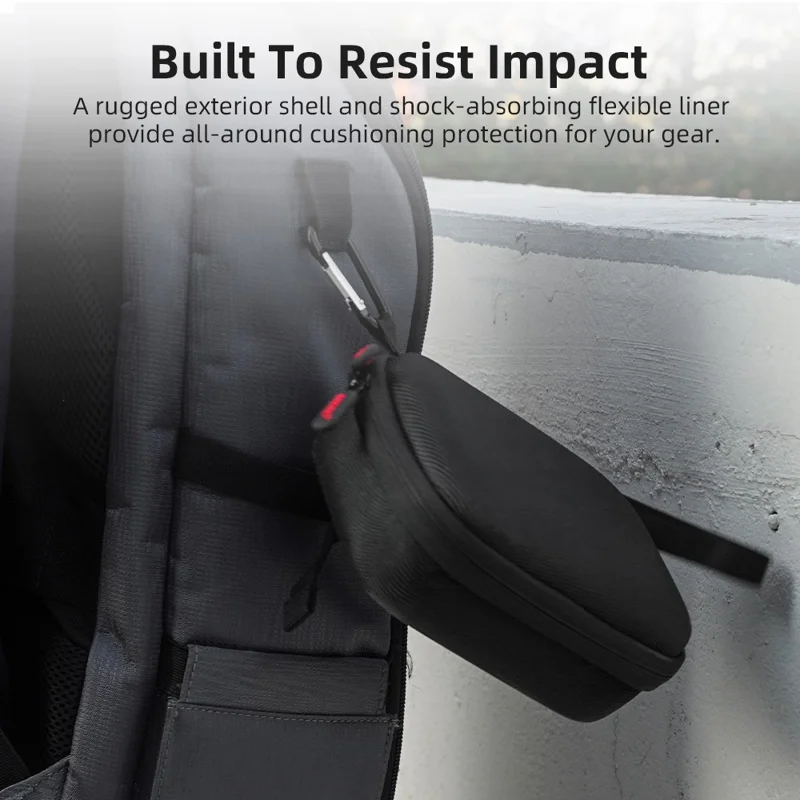 BRDRC för Insta360 Go Ultra Standard Edition förvaringslåda Skyddsväska med stötvågar Avdelningar