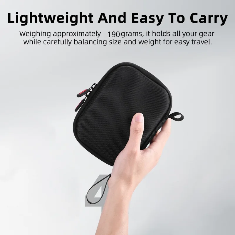 BRDRC för Insta360 Go Ultra Standard Edition förvaringslåda Skyddsväska med stötvågar Avdelningar