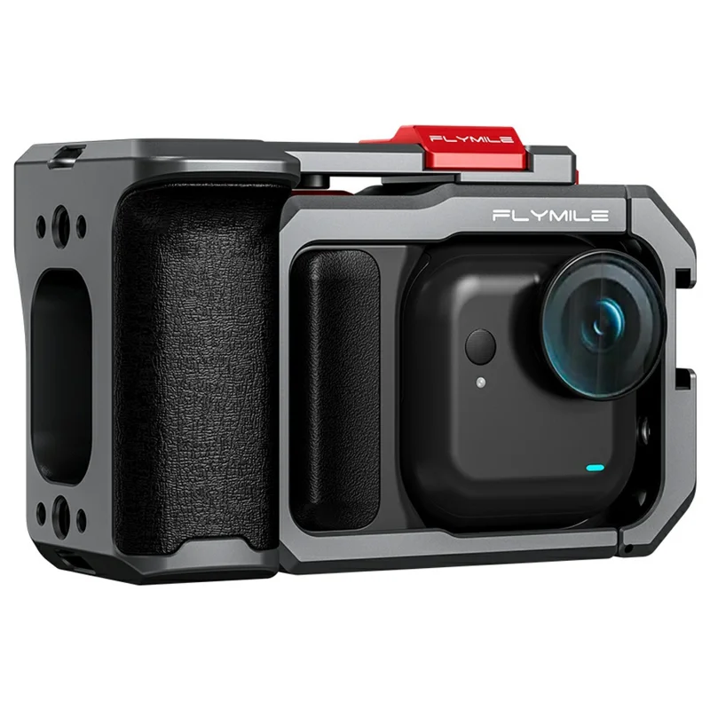 FLYMILE For Insta360 Go Ultra Street Photography Handle Set Camera Ergonomic Grip with Cold Shoe Mount