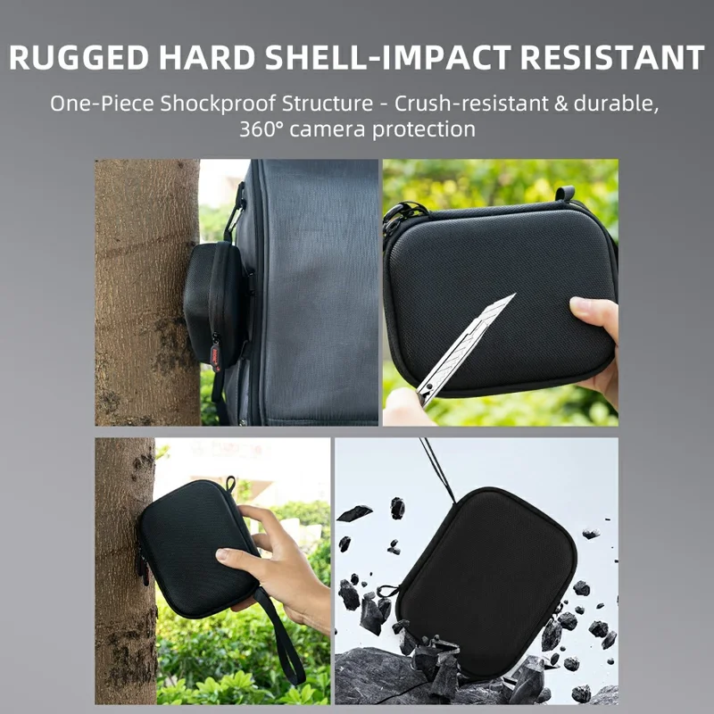 BRDRC For DJI Osmo Nano Camera Carrying Bag Shock Absorbing Nylon Portable Storage Case