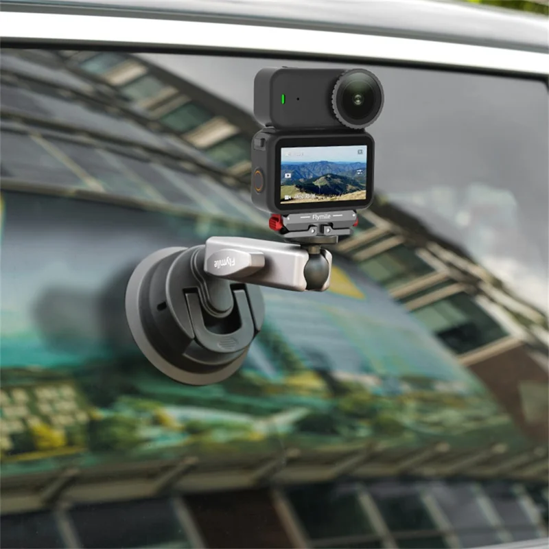 FLYMILE för DJI Osmo Nano Magnetisk Snabbkopplingskamera väska Chockabsorberande Kamerabur Vattenresistent - Svart