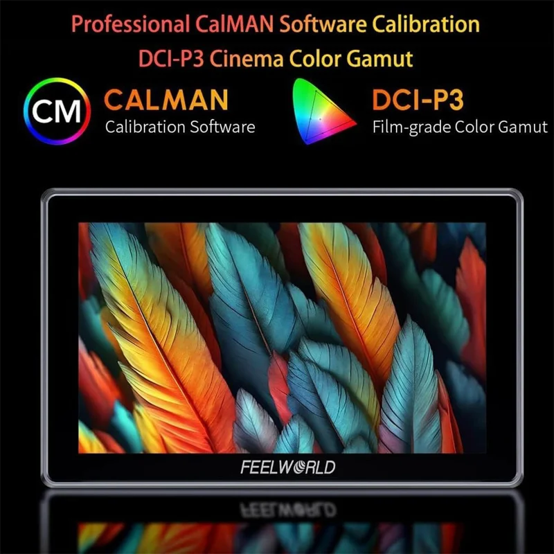 FEELWORLD H5 5,5 cala 1200 nit Monitor z Wysoką Jasnością 12G SDI HD 2.0 Dotykowy Monitor Placowy do Kamery