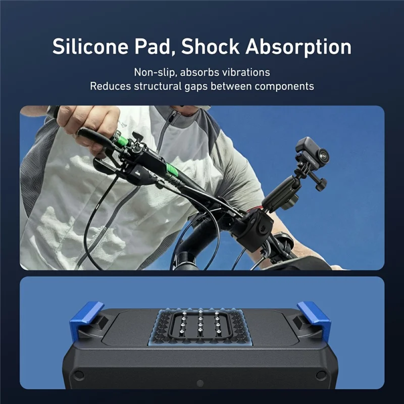 TELESIN S7-JBK-17-TDJ Voor DJI Osmo Nano Actioncamera Magnetische Snelle Loskoppelingslaadadapter Montagebasis