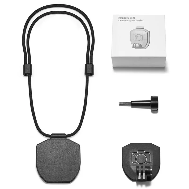 060 Magnetyczny uchwyt piersiowy do kamer GoPro / DJI Action / Insta360 / SJCAM Akcesoria do kamer akcji