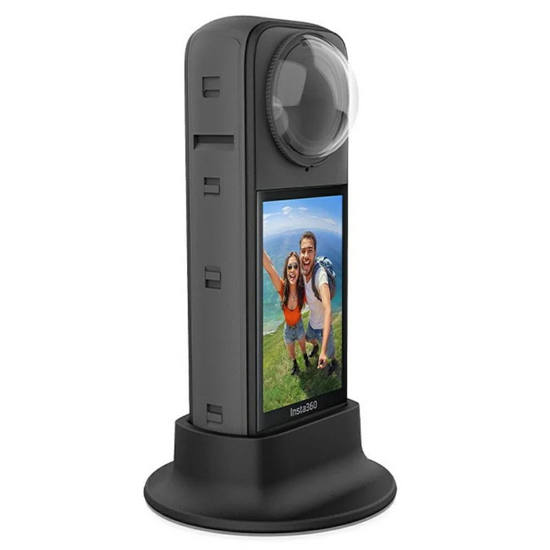 0152 Til Insta360 X4 Desktop Fast Hold Til Actionkamera Stabil Underlag Af Silikone