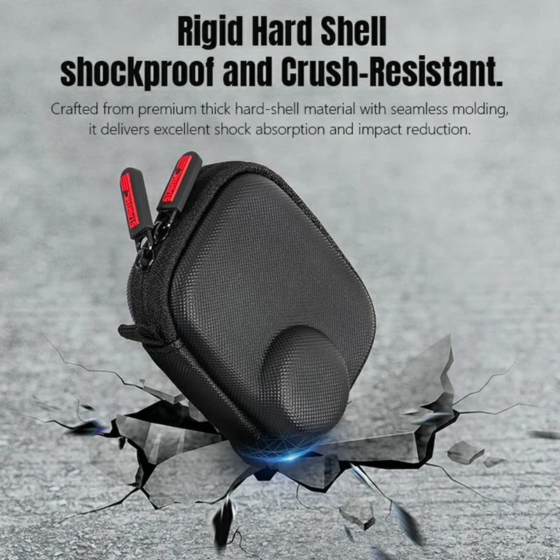 STARTRC Aufbewahrungstasche für DJI Osmo Nano Kamera, PU wasserdichte Daumenkamera-Transporttasche, zweilagiger stoßfester Schutz