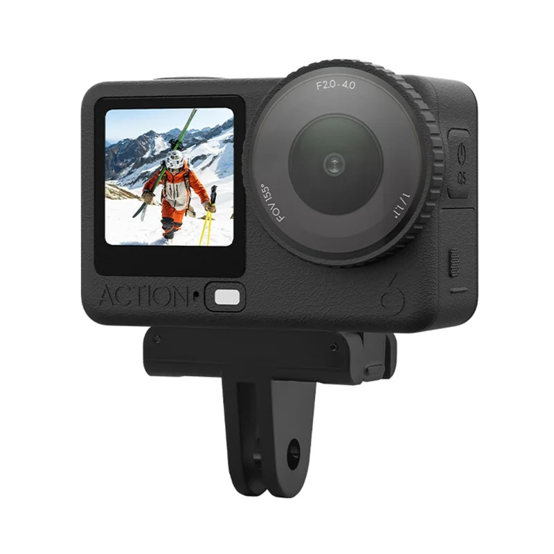 FLYMILE لجهاز DJI Osmo Nano / Action 6 محول كاميرا مغناطيسي قاعدة تركيب بمخالب مزدوجة للإطلاق السريع