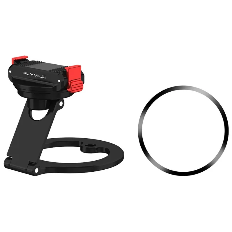 FLYMILE For DJI Osmo Action 6  /  Nano Dual-Sided Magnetic Holder Aluminum Alloy Quick-Release Magnetic Mount
