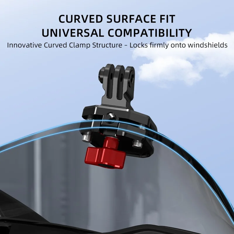 حامل دراجة نارية FLYMILE للكاميرات الرياضية، قابض ثابت