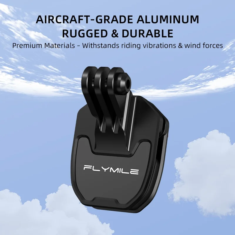 حامل دراجة نارية FLYMILE للكاميرات الرياضية، قابض ثابت