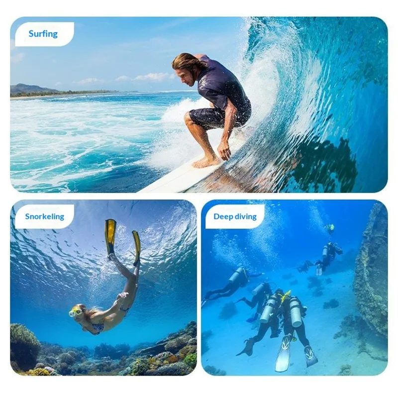 TELESIN Funda impermeable para Insta360 Ace Pro 2, carcasa de buceo hasta 45 m, cubierta protectora