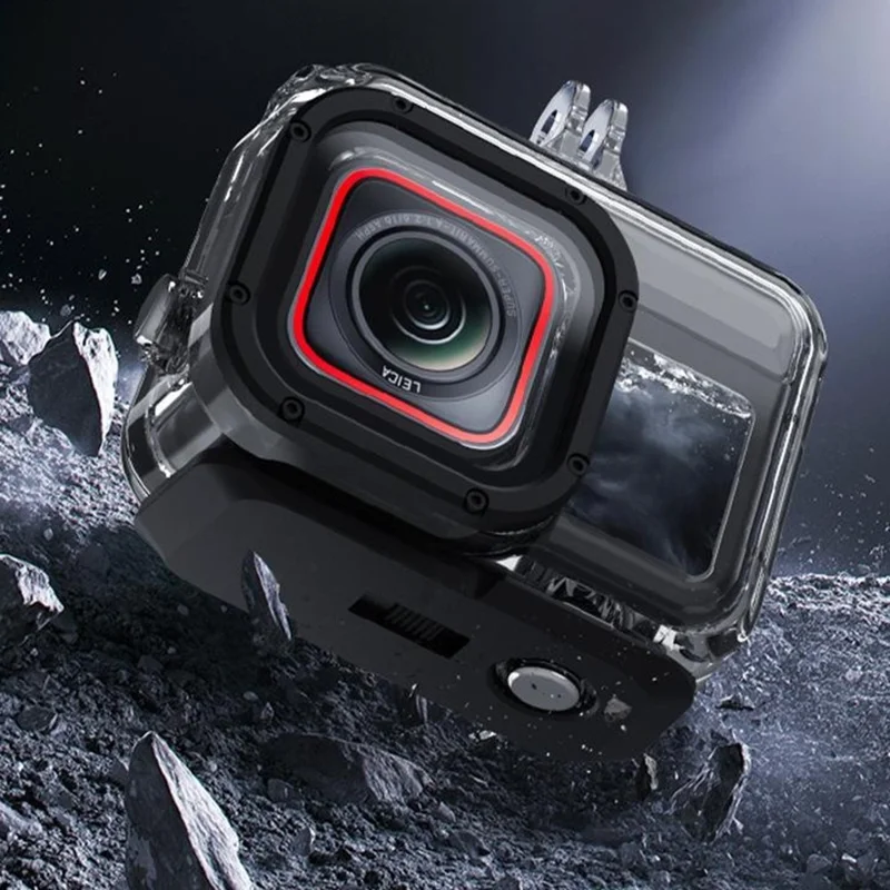 TELESIN Funda impermeable para Insta360 Ace Pro 2, carcasa de buceo hasta 45 m, cubierta protectora