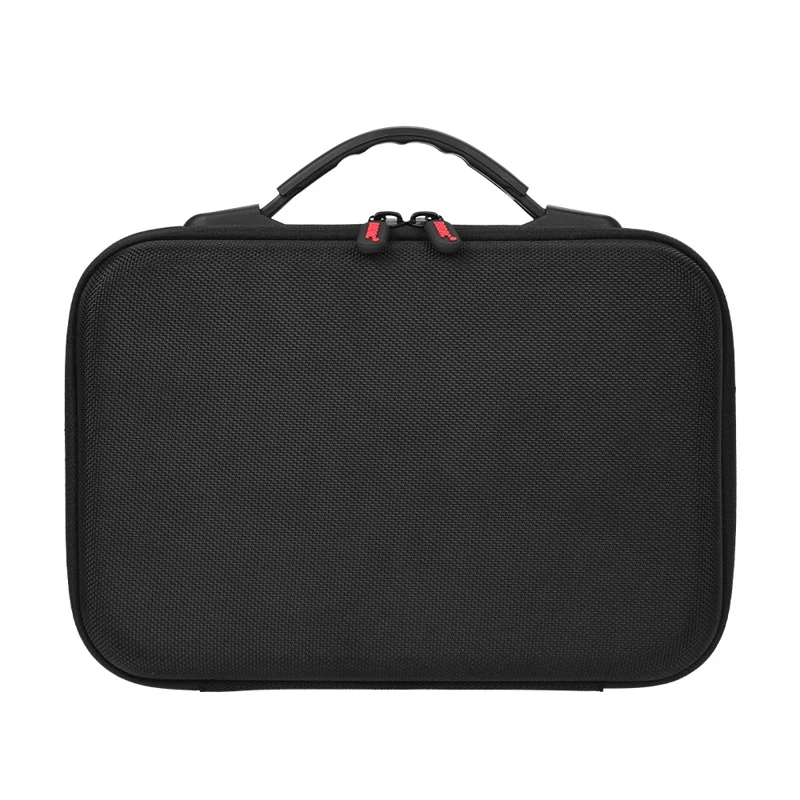 BRDRC For DJI Osmo Action 6 Storage Case Precision Molded Waterproof Shockproof Bag with Shoulder Strap - Black