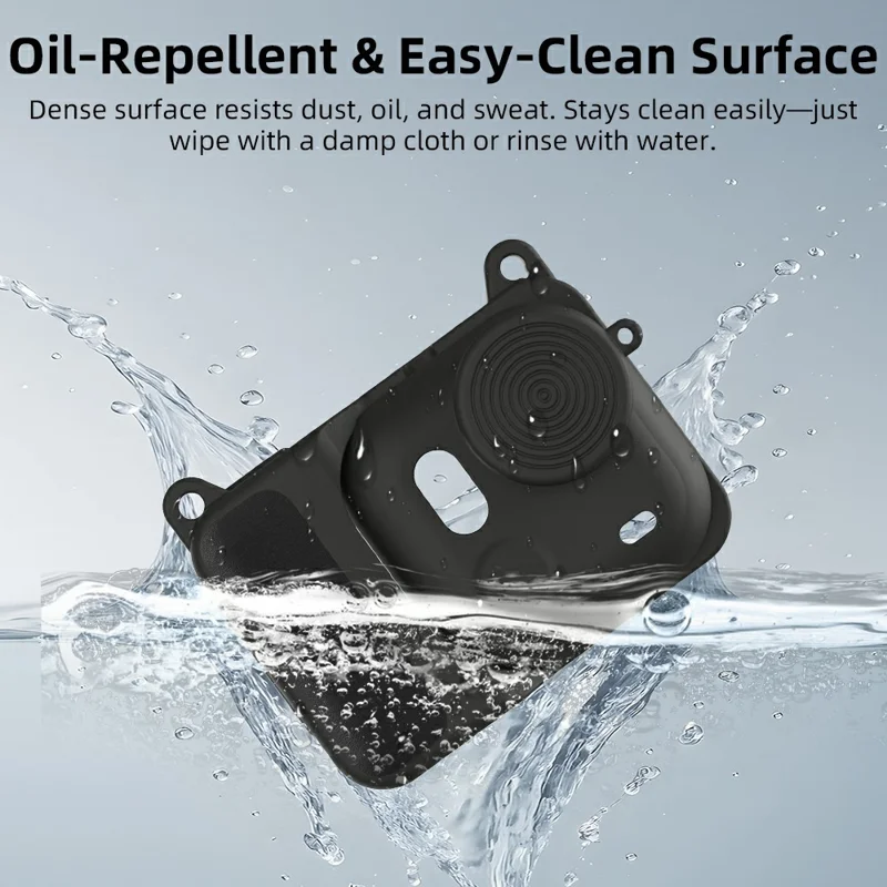 FLYMILE Capa de Silicone para Insta360 Go Ultra Capa Protetora com Proteção Total 360° Compatível com Sistema Magnético de Libertação Rápida