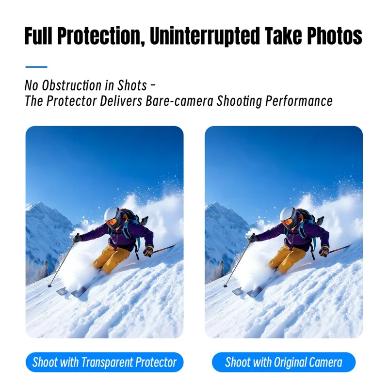 STARTRC For DJI Osmo 360 Panoramic Camera Lens Protector Cap High Transparency PC Lens Guard