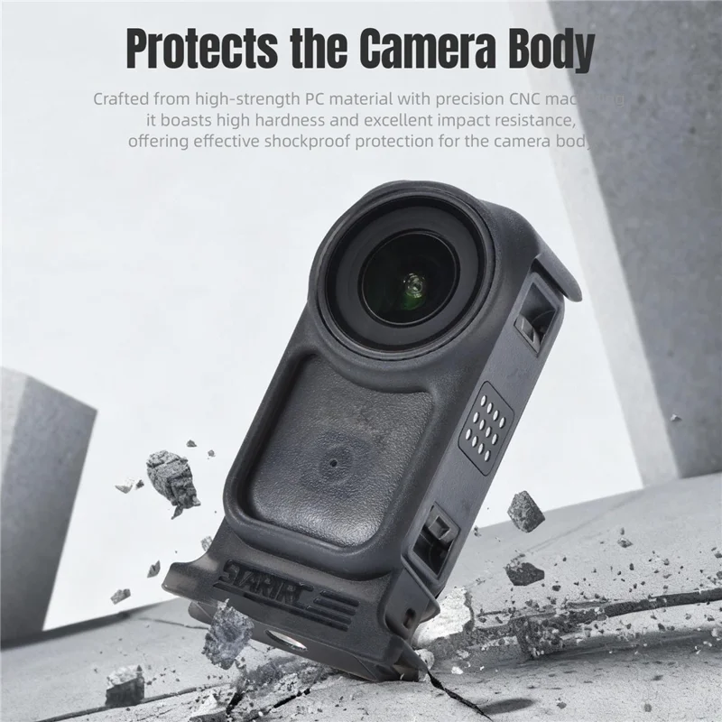 STARTRC Para DJI Osmo Nano Estrutura de Proteção Horizontal / Acessórios para Fotografia em Caso de Gravação Vertical