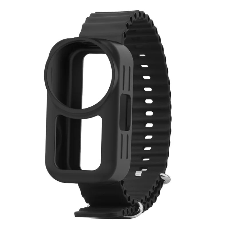 FLYMILE voor DJI Osmo Nano uitbreidingsband Verstelbare siliconen polsband - Zwart