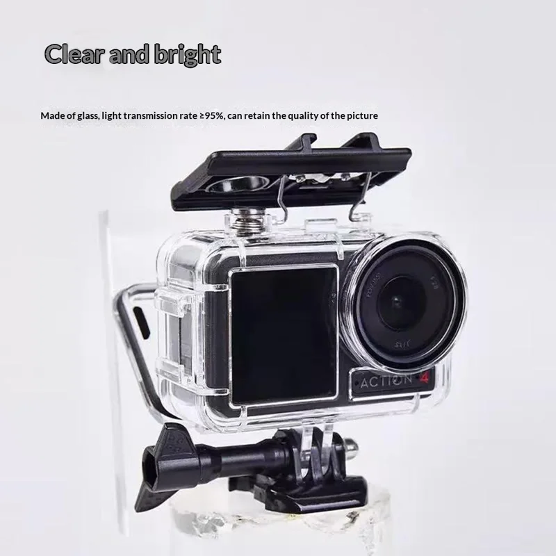 55-in-1-Kamera-Montagezubehör-Set für DJI Osmo Action 5 Pro / 4 / 3 mit wasserdichtem Gehäuse und Filter-Set