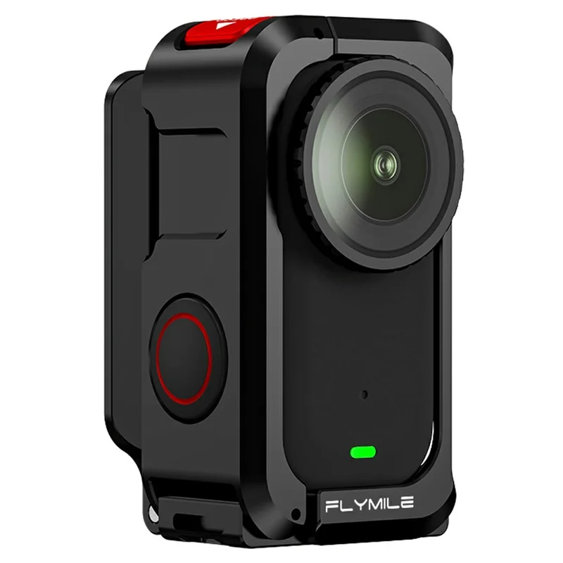 FLYMILE For DJI Osmo Nano Magnetic Expansion Mount Aluminum Alloy Frame Camera Accessory - Black