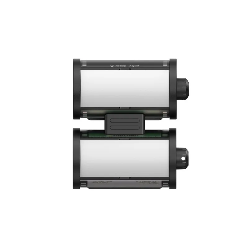 TELESIN S5-BGD-14 MagFilm Fill Light for DJI Osmo Action 6 /  Action 5 / Pocket 3 , Cold Shoe Mount Dual Color Temperature Video Light - Black