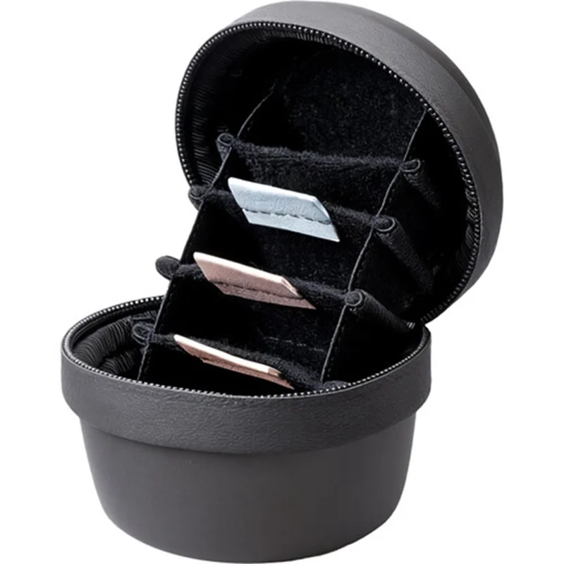 TELESIN S6-PRC-13 Boîtier de stockage pour filtres d'appareil photo d'action avec 4 emplacements pour DJI Osmo Action 6 / 5 Pro / 4 / 3, boîte de transport pour filtres - Noir