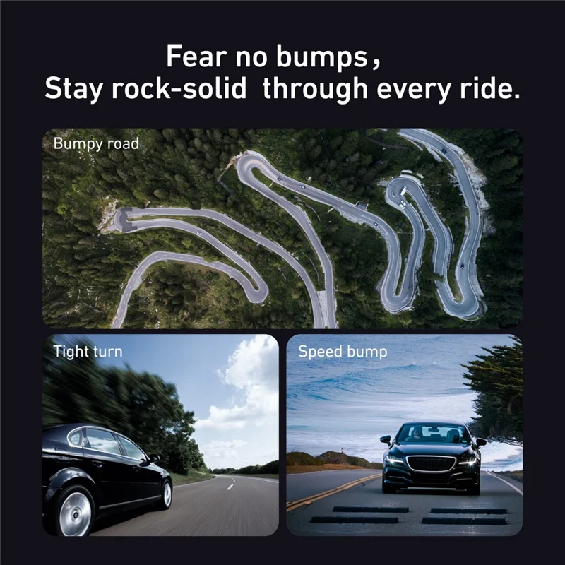 TELESIN S3-SUS-07 Elektrische Saugheberhalterung für DJI Osmo 360 / Pocket 3 / Action 5 Pro Auto-Windschutzscheiben-Kamera-Halter – Schwarz