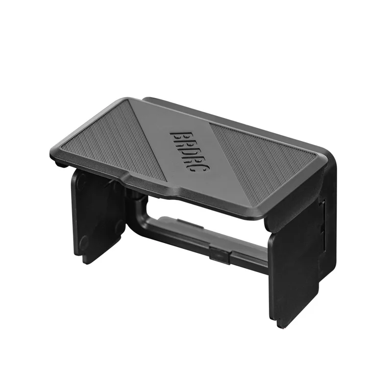 BRDRC For DJI Osmo Pocket 3 Screen Light Shield Magnetic Flip Open Sunshade Hood Anti-Glare Cover - Black