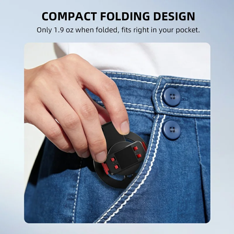 FLYMILE For Insta360 Ace Pro 2 / Ace Pro Quick Release Magnetic Mount Aluminum Alloy Camera Extension Stand