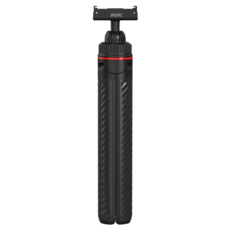 BRDRC Magnetic Tripod for DJI Osmo 360 / Action 5 Pro / Action 4 / Action 3 Aluminum Alloy Quick Release Telescopic Stand - Black