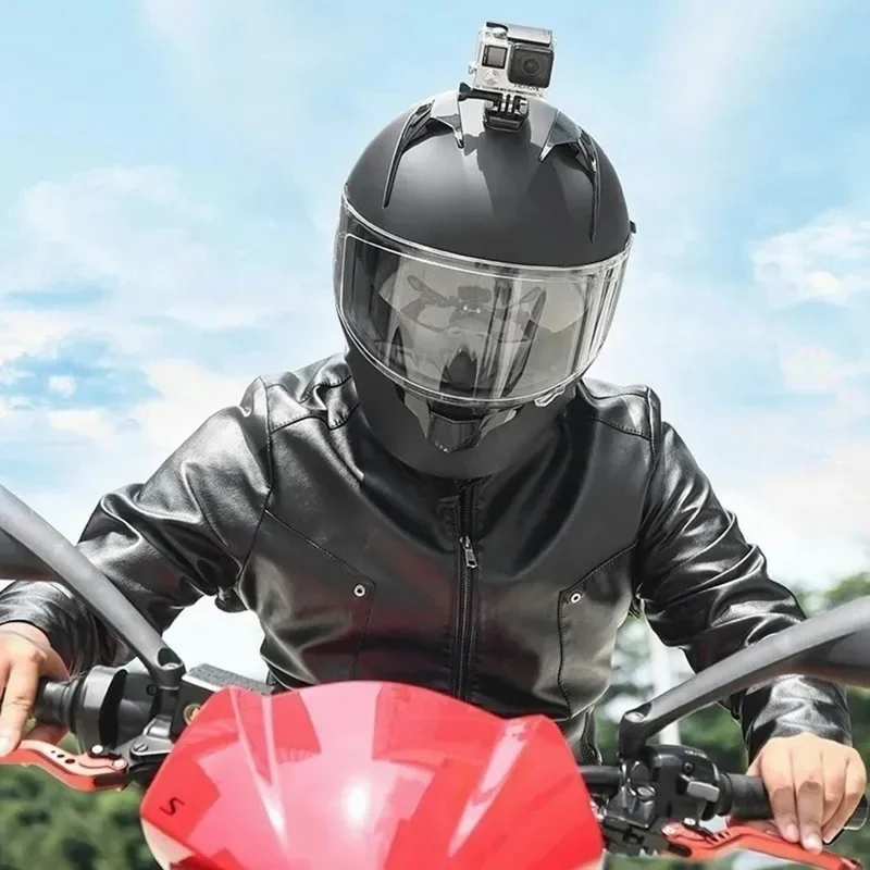 Motorcycle Bike Helmet Chin Mount Kit for GoPro / DJI / SJCAM Action Camera Multi-Position Mounting System