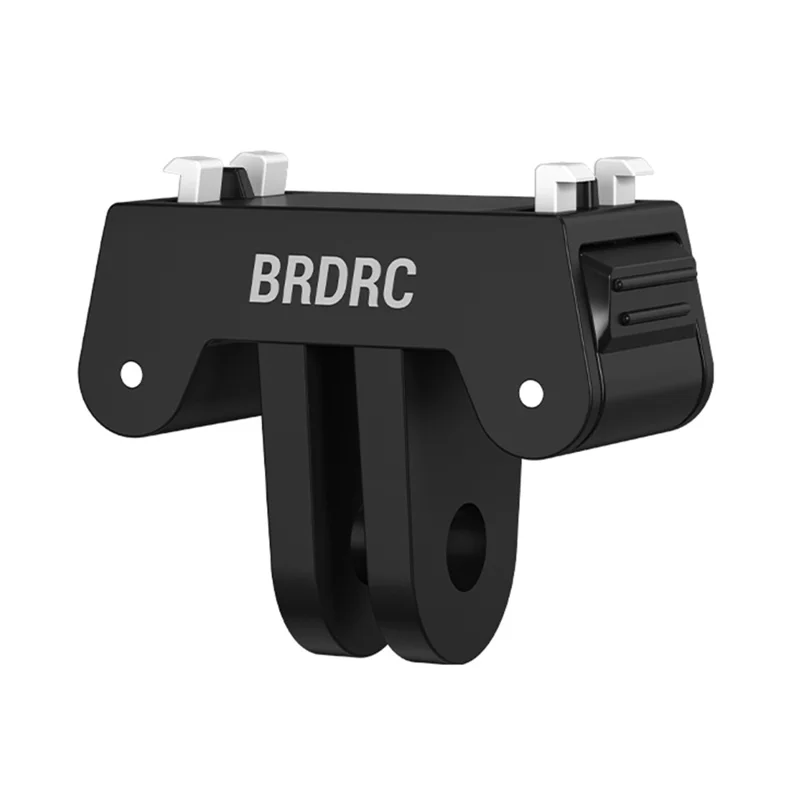 BRDRC - Support de fixation magnétique en plastique à dégagement rapide pour Insta360 Ace Pro 1 / Pro 2, adaptateur avec interface à double griffe
