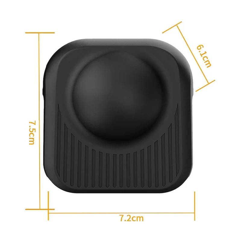 Cover Protettivo in Silicone per Obiettivo GoPro MAX2, Custodia Protettiva Antishock e Antiurto