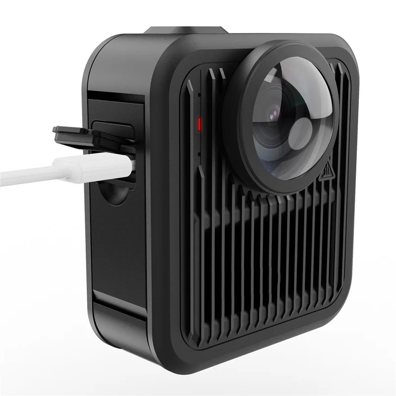 For GoPro MAX2 Side Cover ABS Charging Port Protective Cover Dustproof Battery Door Replacement