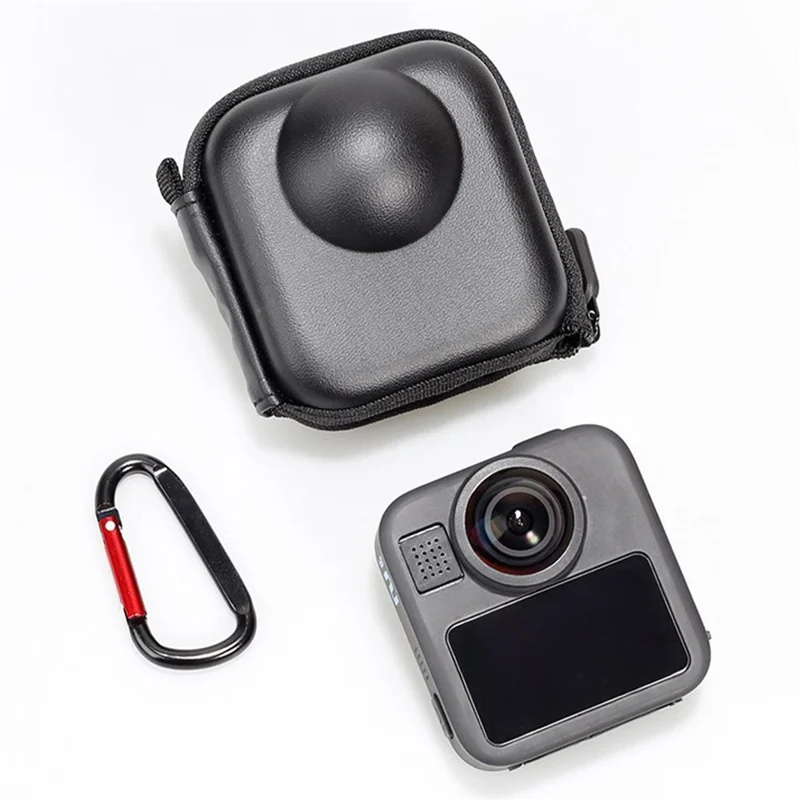 For GoPro MAX2 Hard Shell Case EVA Portable Storage Bag Half-Open Camera Protective Carrying Cover