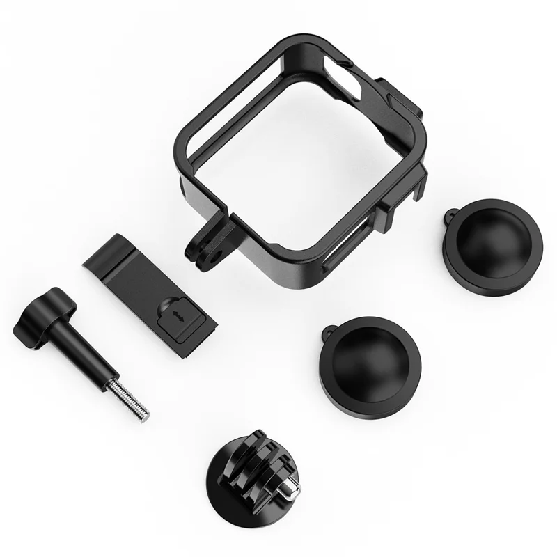 Защитный чехол для GoPro MAX2, пластиковая рамка с возможностью расширения, боковая крышка батарейного отсека, ударопрочный корпус