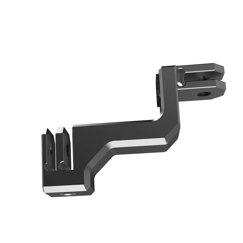 Supporto a Forma di L in Alluminio per GoPro Hero 9 / 10 / 11 / 12, Adattatore Verticale e Orizzontale con Connettore e Vite Lunga