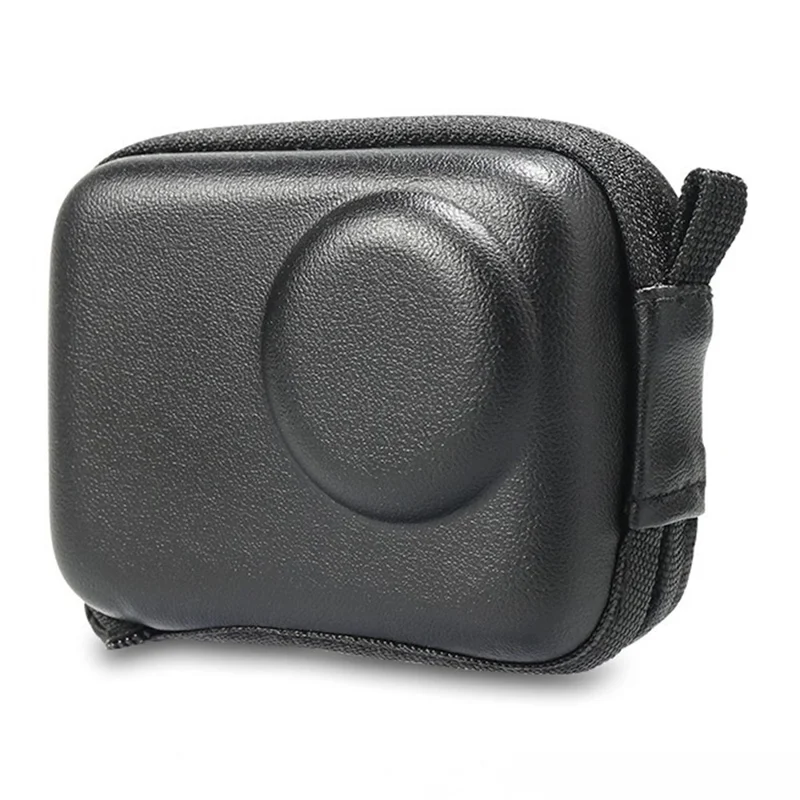 Halvåben hardskral for DJI Osmo Action 5 Pro, opbevaringstaske i PU-læder, stødfast, bærbar taske