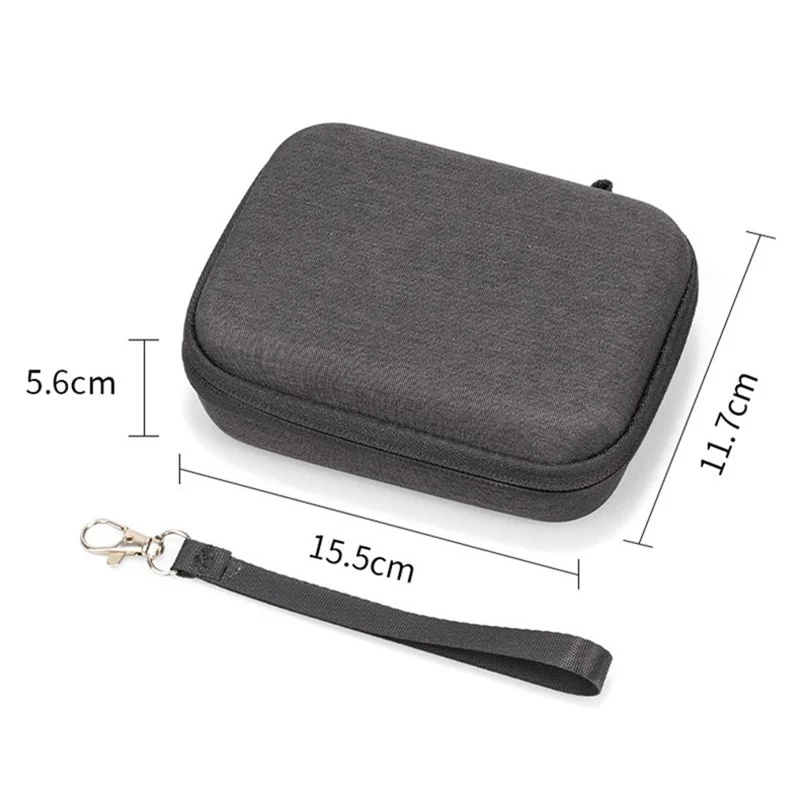 Carrying Case for DJI Osmo Action 6 EVA Hard Shell Storage Bag Shockproof Protective Travel Organizer