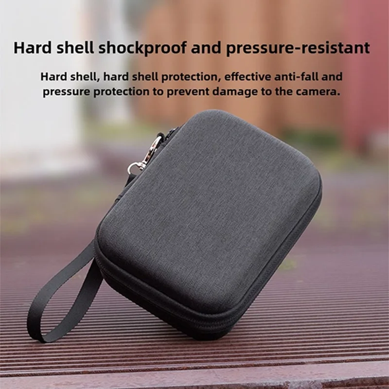Carrying Case for DJI Osmo Action 6 EVA Hard Shell Storage Bag Shockproof Protective Travel Organizer