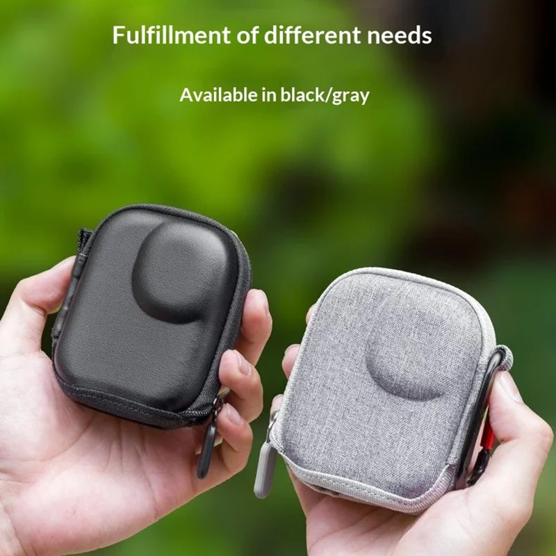 Hard Shell Case for DJI Osmo Nano Half-open Portable Storage Bag Waterproof Protective Cover - Black