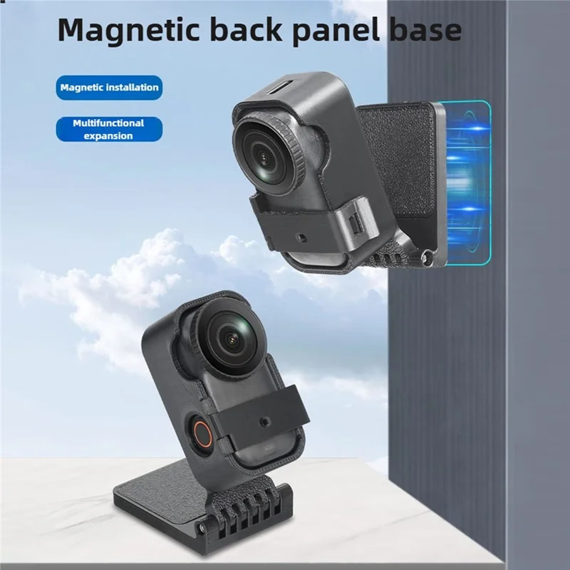Supporto Magnetico da Tavolo per Fotocamera Action DJI Osmo Nano, Supporto con Base Girevole a 360 Gradi