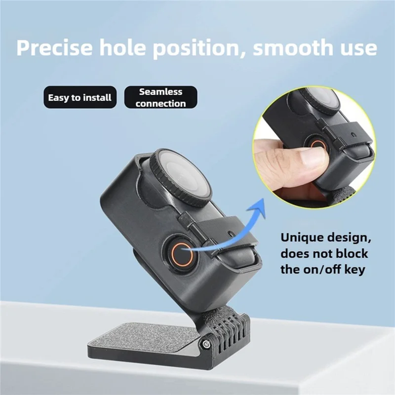 Supporto Magnetico da Tavolo per Fotocamera Action DJI Osmo Nano, Supporto con Base Girevole a 360 Gradi