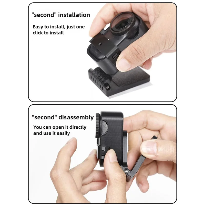 Supporto Magnetico da Tavolo per Fotocamera Action DJI Osmo Nano, Supporto con Base Girevole a 360 Gradi