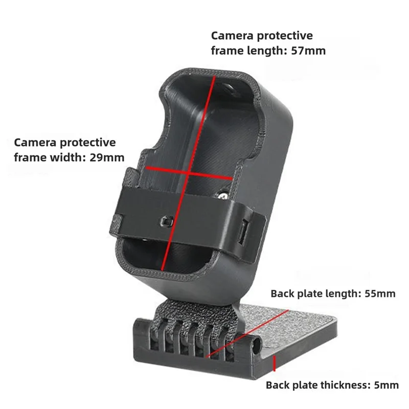 Supporto Magnetico da Tavolo per Fotocamera Action DJI Osmo Nano, Supporto con Base Girevole a 360 Gradi