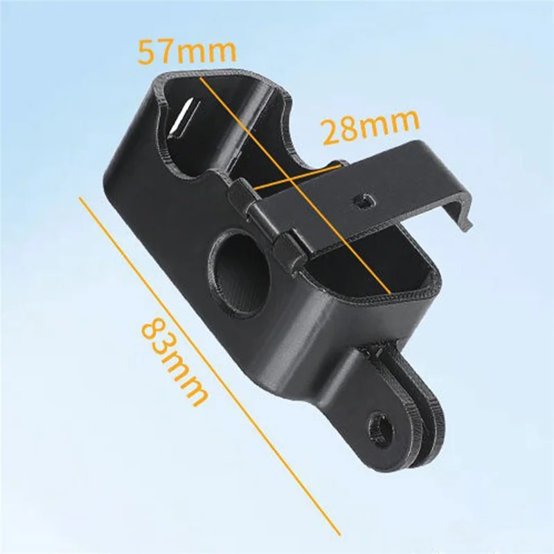 For DJI Osmo Nano vertikal optagelses-beskyttelsesramme med plastbeslag med dobbeltudvidelsesinterface