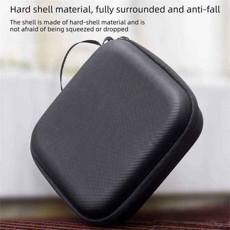 Custodia per Insta360 Go Ultra Borsa da stoccaggio rigida in PU Custodia protettiva antiurto e impermeabile - Nero