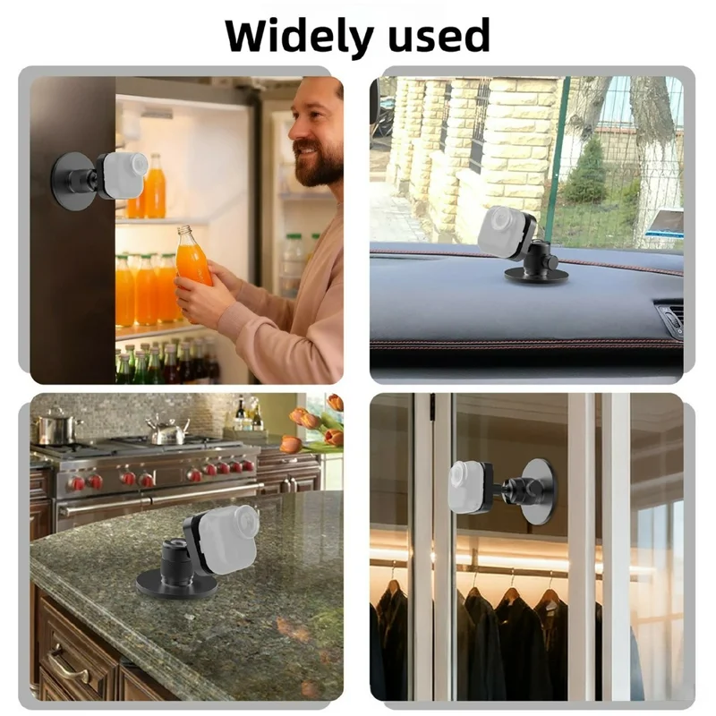 Supporto da tavolo magnetico adesivo ruotante a 360 gradi per Insta360 Go Ultra con base per gimbal a sgancio rapido
